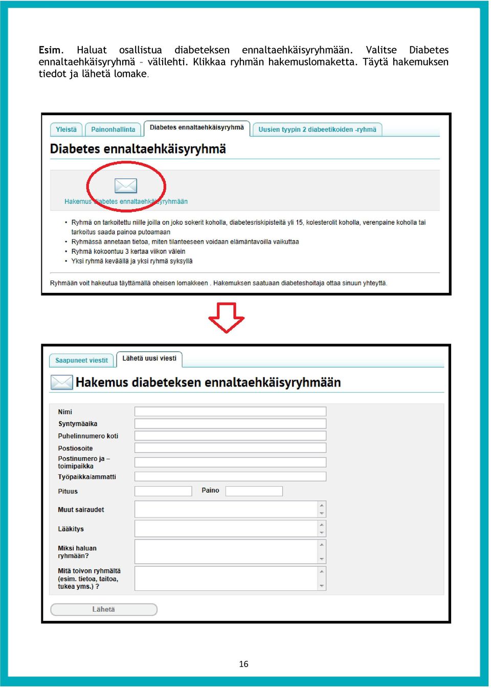 Valitse Diabetes ennaltaehkäisyryhmä