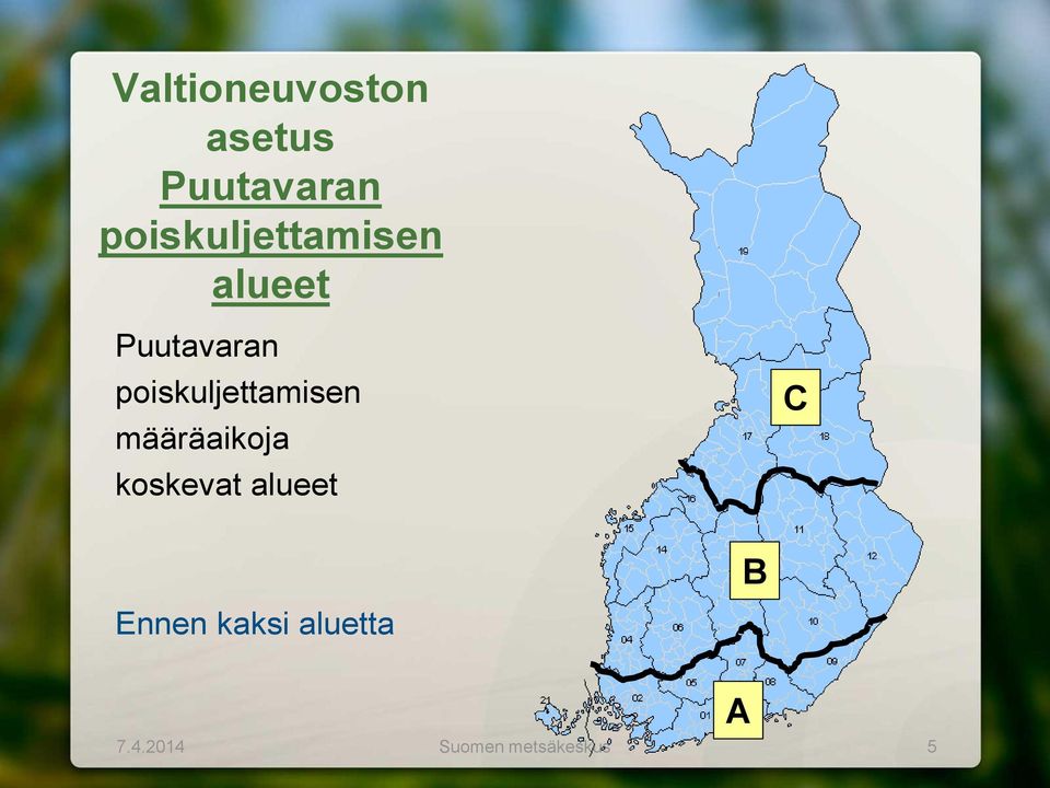 poiskuljettamisen määräaikoja koskevat