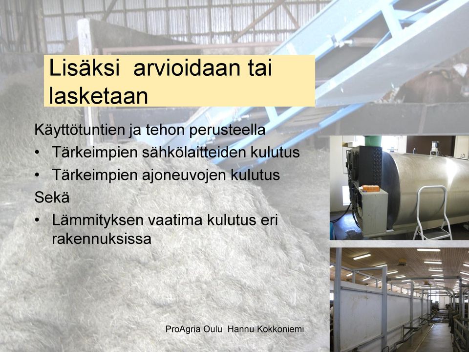 sähkölaitteiden kulutus Tärkeimpien