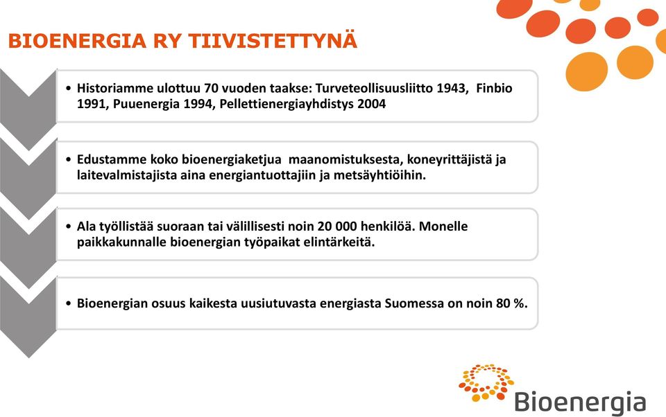 laitevalmistajista aina energiantuottajiin ja metsäyhtiöihin.