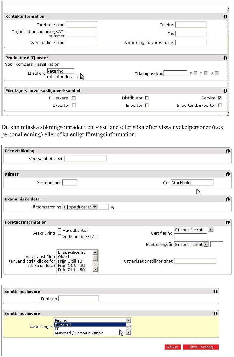 nyckelpersoner (t.ex.