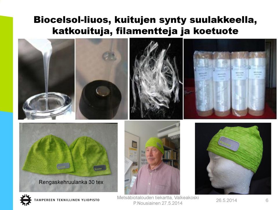 katkouituja, filamentteja