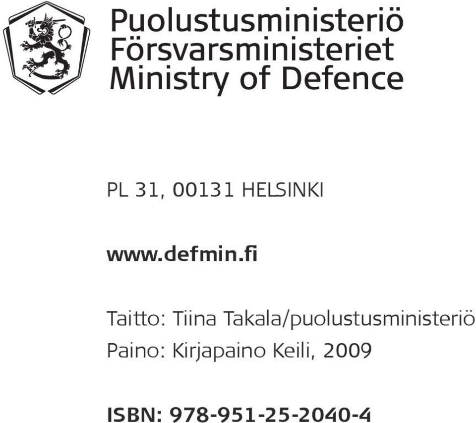 Takala/puolustusministeriö