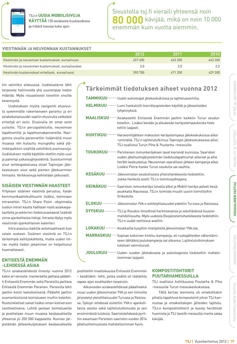 kustannukset eriteltynä, euroa/vuosi 390 700 471 200 429 300 tiin valmiiksi elokuussa. Uudistustarve lähti tarpeesta hallinnoida yhä suurempaa tiedon määrää.