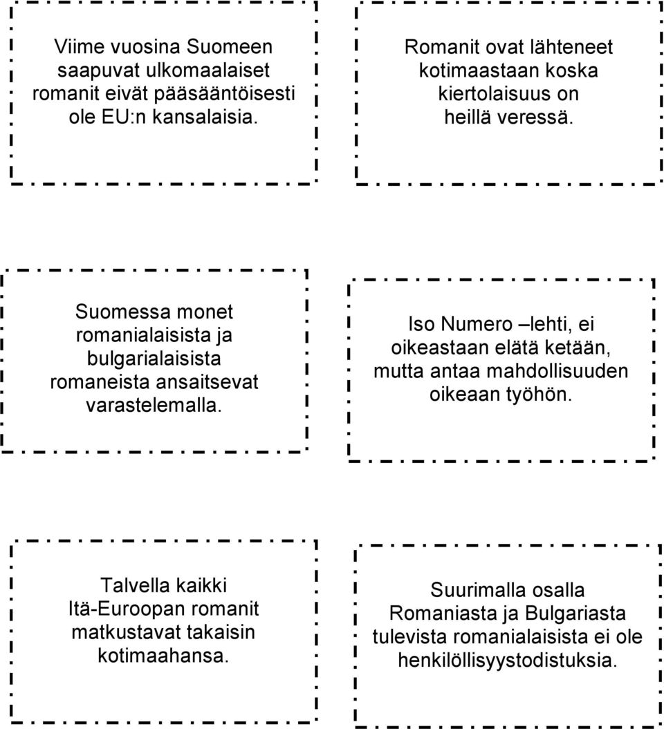 Suomessa monet romanialaisista ja bulgarialaisista romaneista ansaitsevat varastelemalla.