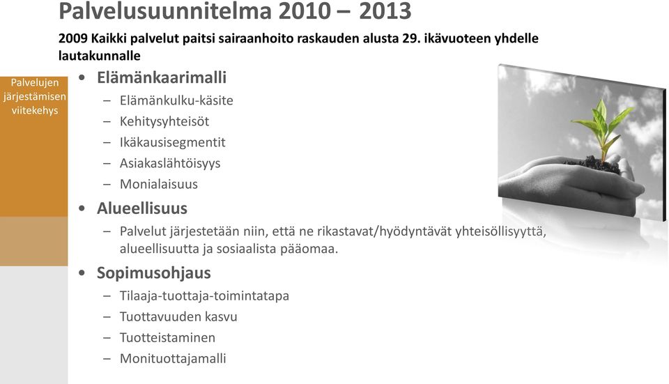 ikävuoteen yhdelle lautakunnalle Elämänkaarimalli Elämänkulku-käsite Kehitysyhteisöt Ikäkausisegmentit Asiakaslähtöisyys