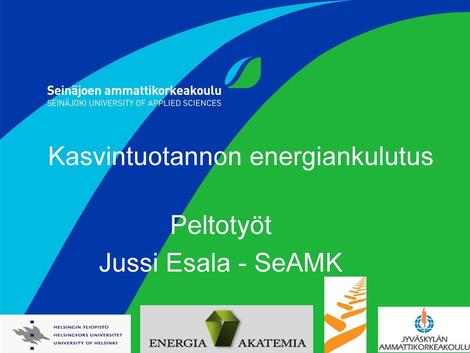 Peltotyöt Jussi
