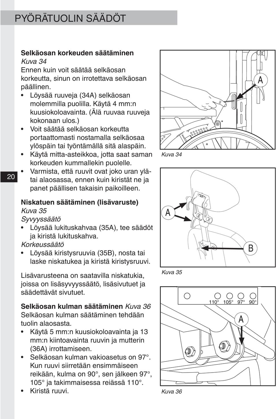 Käytä mitta-asteikkoa, jotta saat saman korkeuden kummallekin puolelle. Varmista, että ruuvit ovat joko uran ylätai alaosassa, ennen kuin kiristät ne ja panet päällisen takaisin paikoilleen.