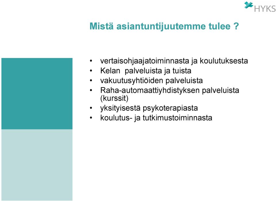 ja tuista vakuutusyhtiöiden palveluista Raha