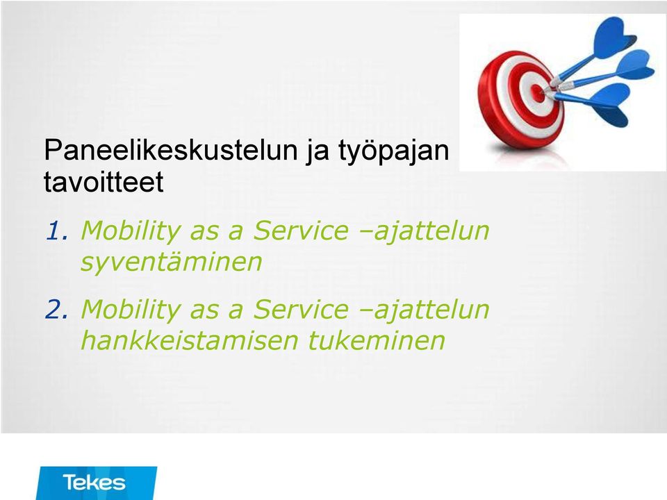 Mobility as a Service ajattelun