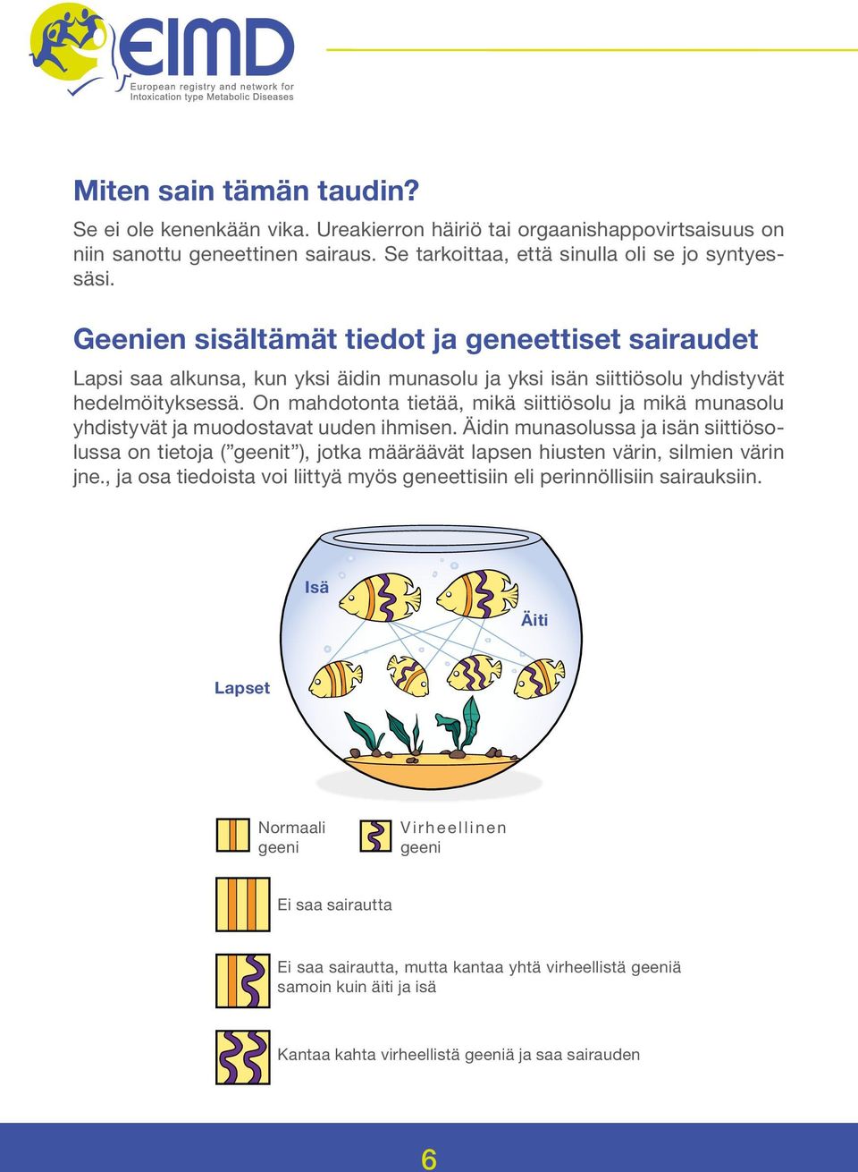 On mahdotonta tietää, mikä siittiösolu ja mikä munasolu yhdistyvät ja muodostavat uuden ihmisen.