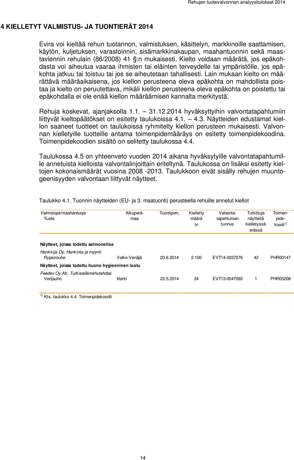 Kielto voidaan määrätä, jos epäkohdasta voi aiheutua vaaraa ihmisten tai eläinten terveydelle tai ympäristölle, jos epäkohta jatkuu tai toistuu tai jos se aiheutetaan tahallisesti.