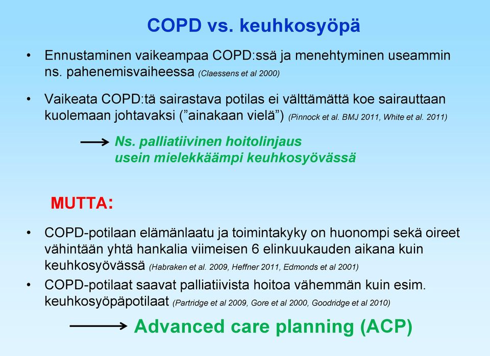 BMJ 2011, White et al. 2011) Ns.