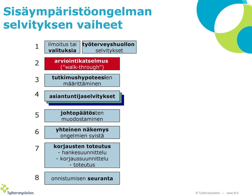 asiantuntijaselvitykset asiantuntijaselvitykset asiantuntijaselvitykset johtopäätösten muodostaminen