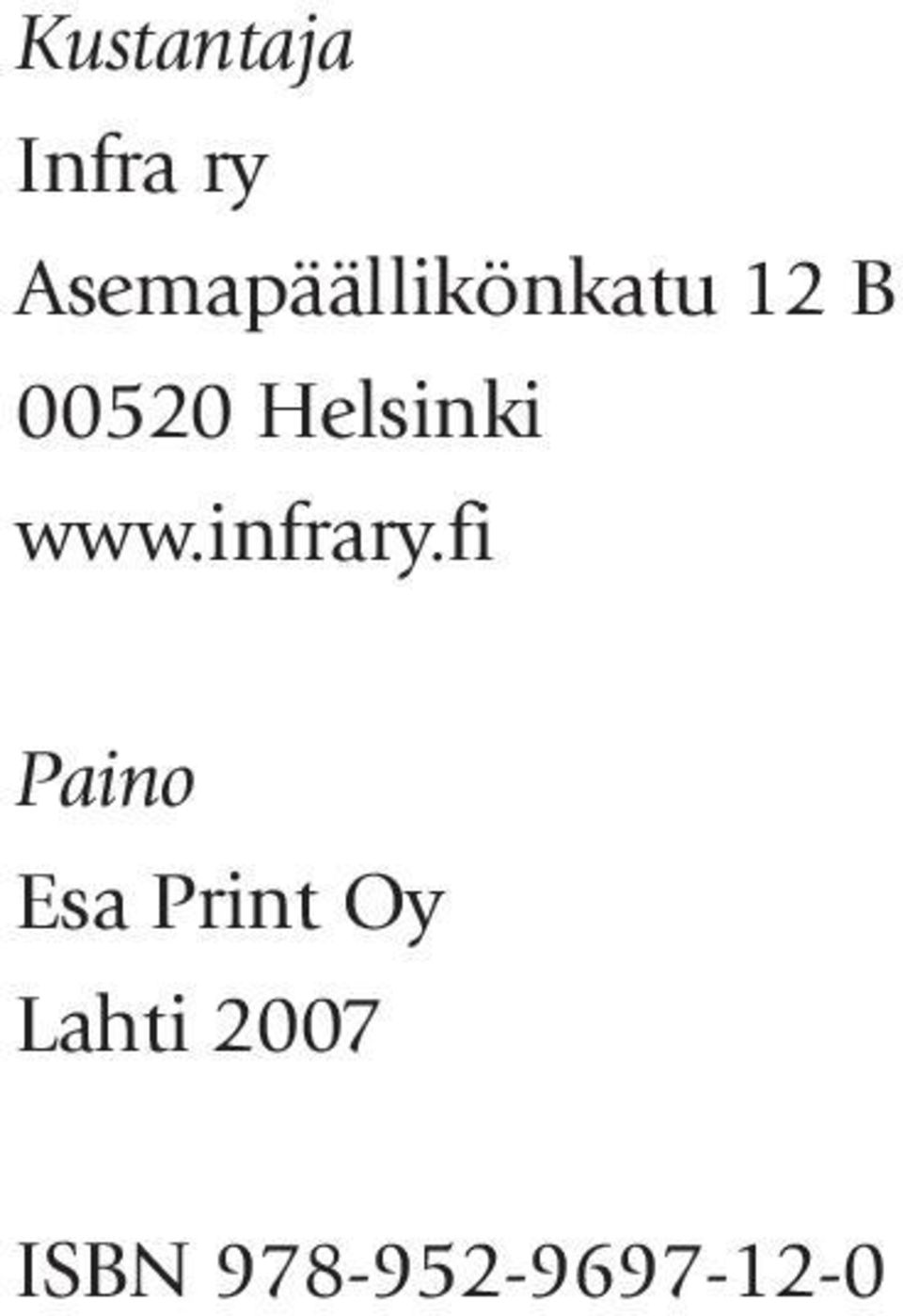 Helsinki www.infrary.