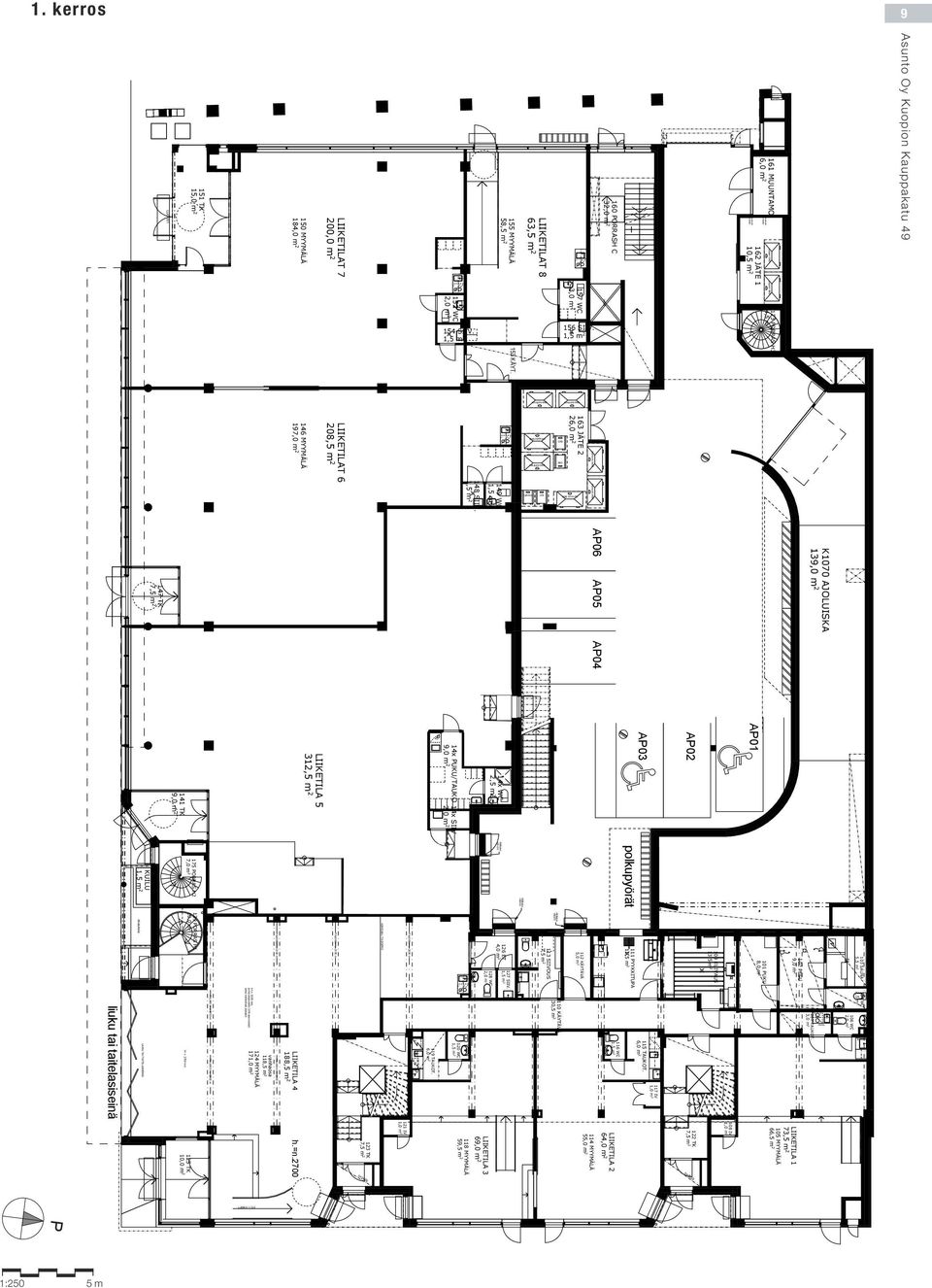 2700 mm 10,0 m 2 151 T ALI h= n. 2150 m ALI h= n. 2150 m 140 AHVILA 166, 2 h= n.