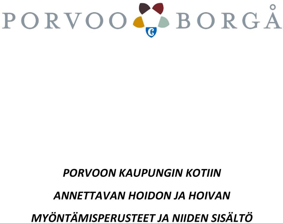 HOIDON JA HOIVAN