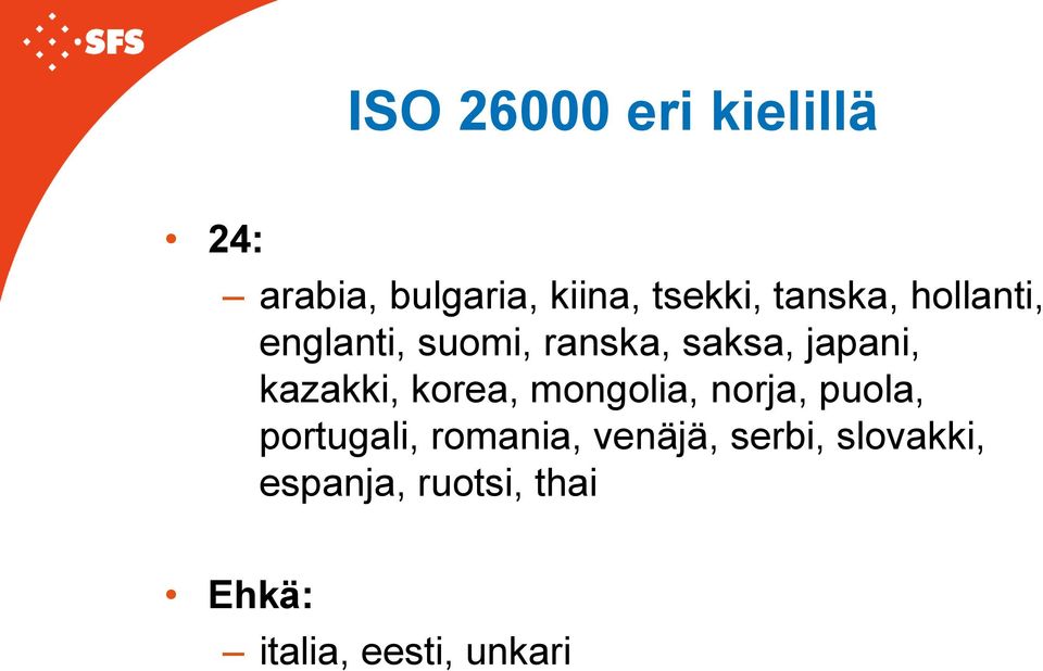 kazakki, korea, mongolia, norja, puola, portugali, romania,