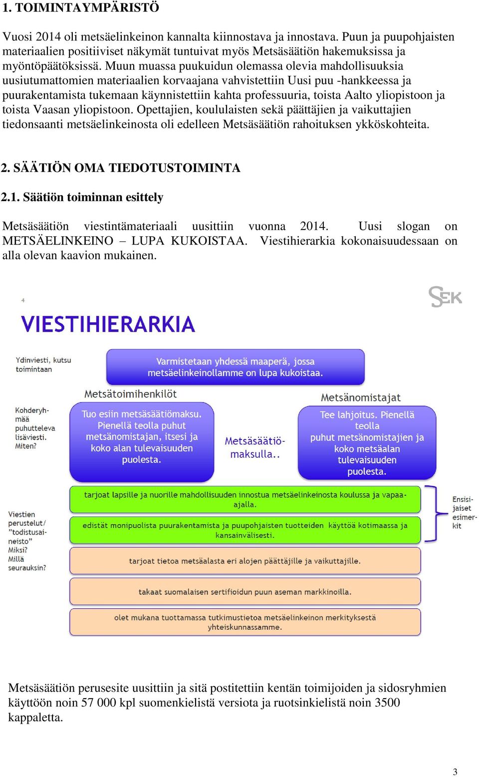 Muun muassa puukuidun olemassa olevia mahdollisuuksia uusiutumattomien materiaalien korvaajana vahvistettiin Uusi puu -hankkeessa ja puurakentamista tukemaan käynnistettiin kahta professuuria, toista