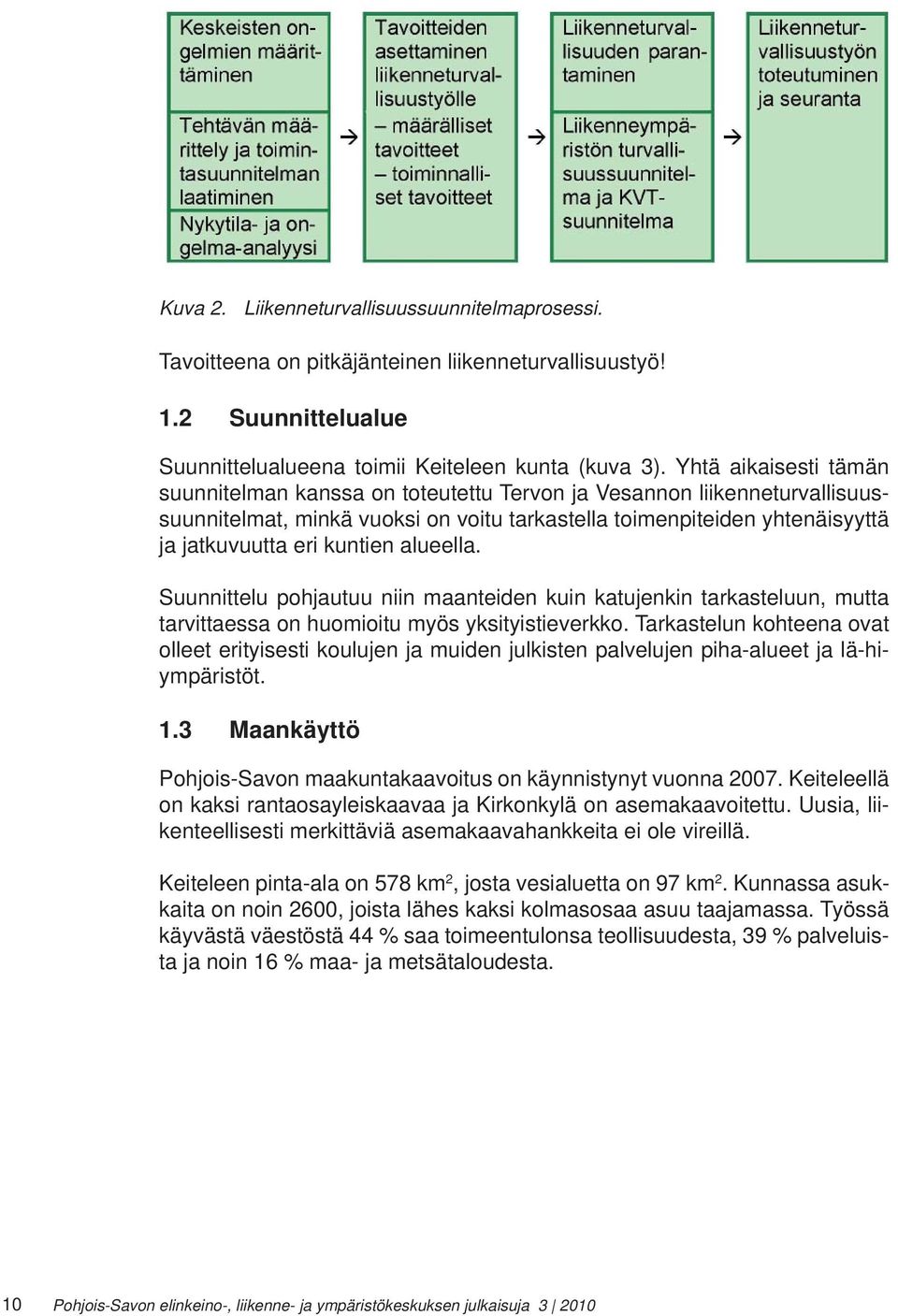 alueella. Suunnittelu pohjautuu niin maanteiden kuin katujenkin tarkasteluun, mutta tarvittaessa on huomioitu myös yksityistieverkko.