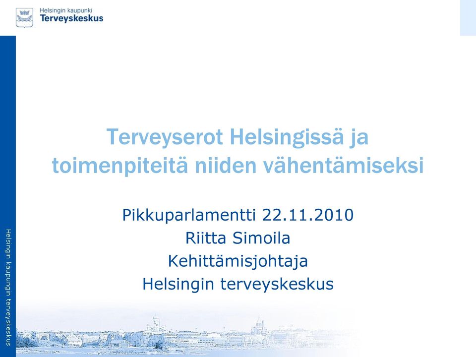 Pikkuparlamentti 22.11.