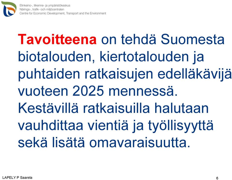 vuoteen 2025 mennessä.