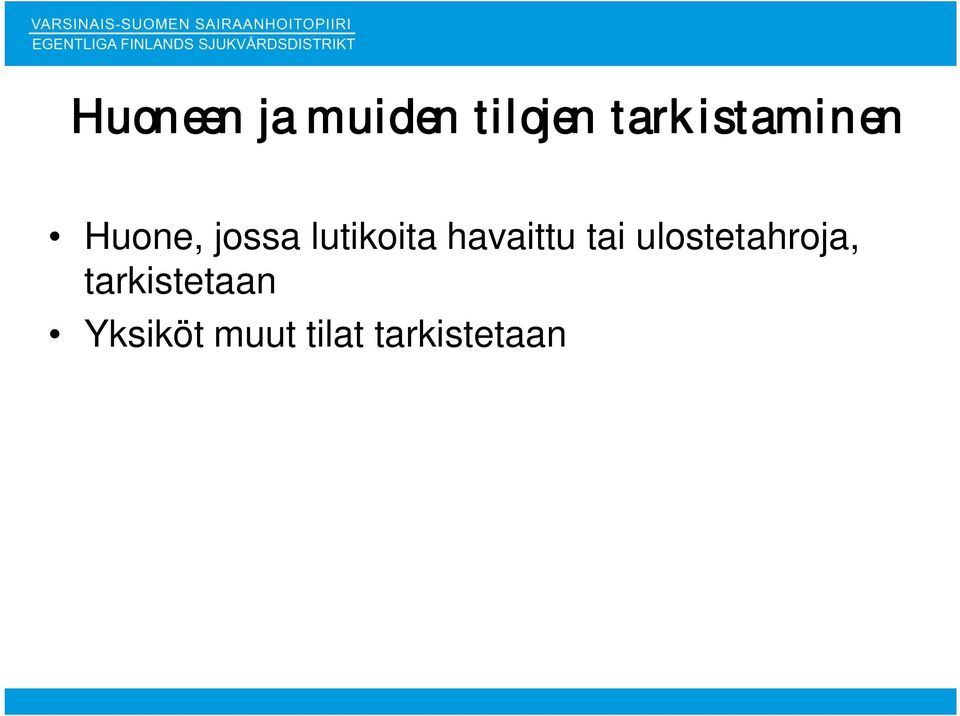 lutikoita havaittu tai