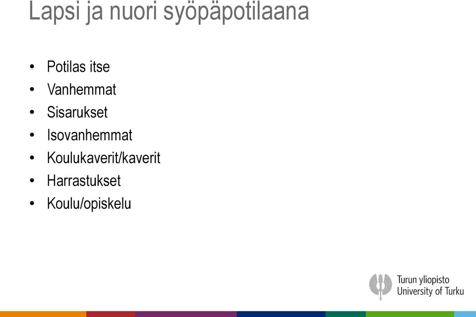 Sisarukset Isovanhemmat