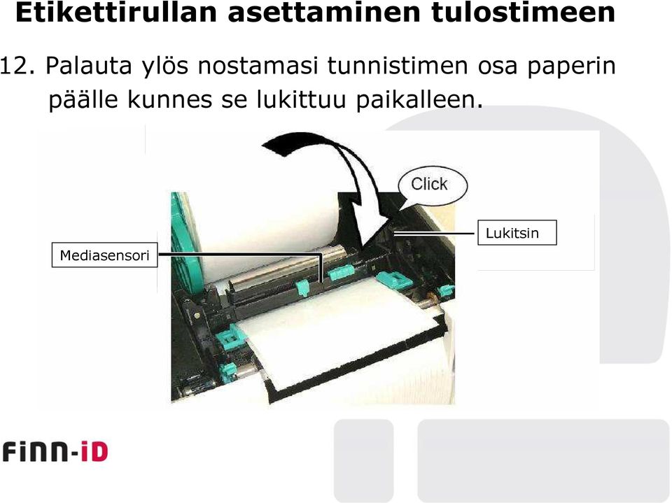 Palauta ylös nostamasi tunnistimen