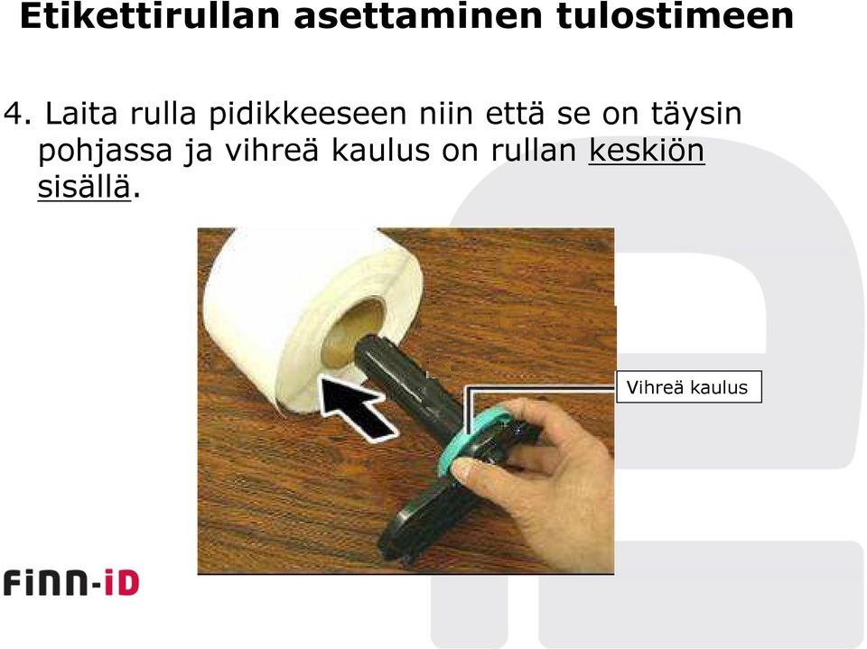 se on täysin pohjassa ja vihreä kaulus