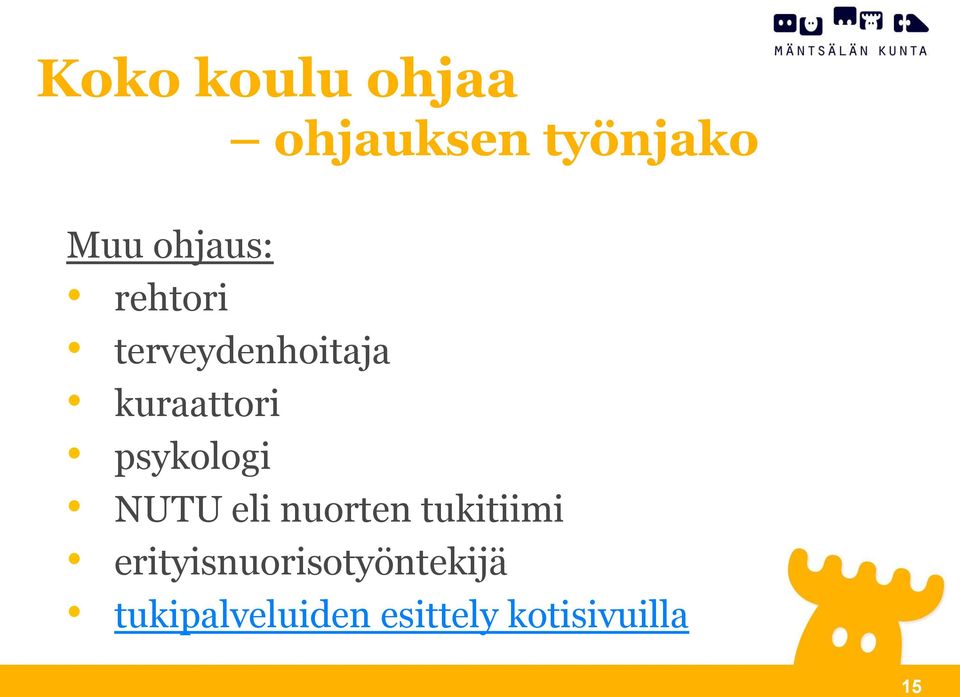 psykologi NUTU eli nuorten tukitiimi
