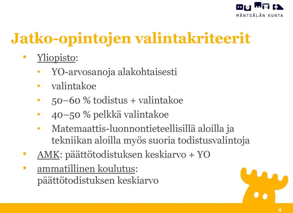 Matemaattis-luonnontieteellisillä aloilla ja tekniikan aloilla myös suoria