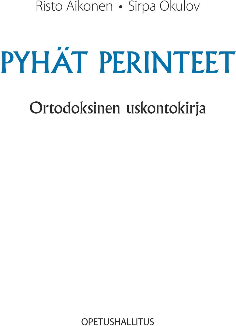 PERINTEET