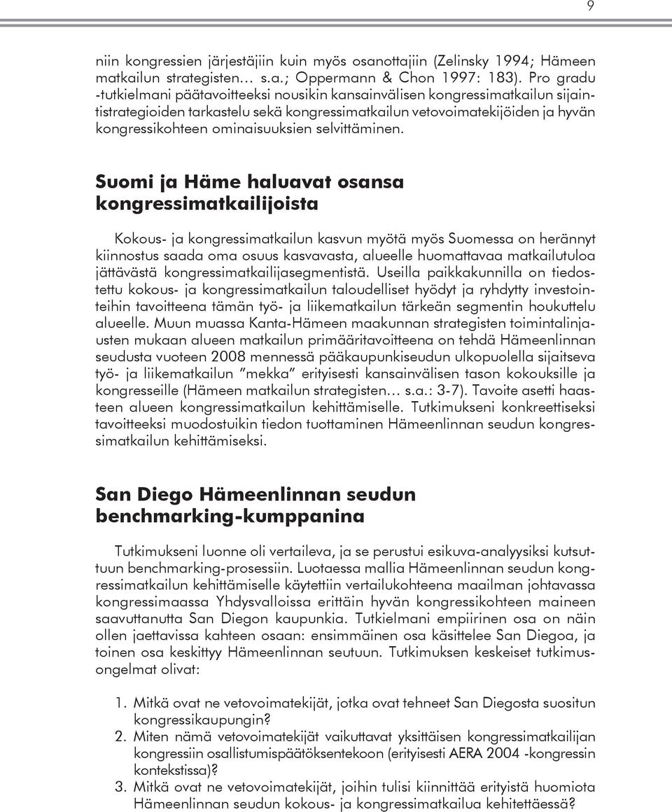 selvittäminen.