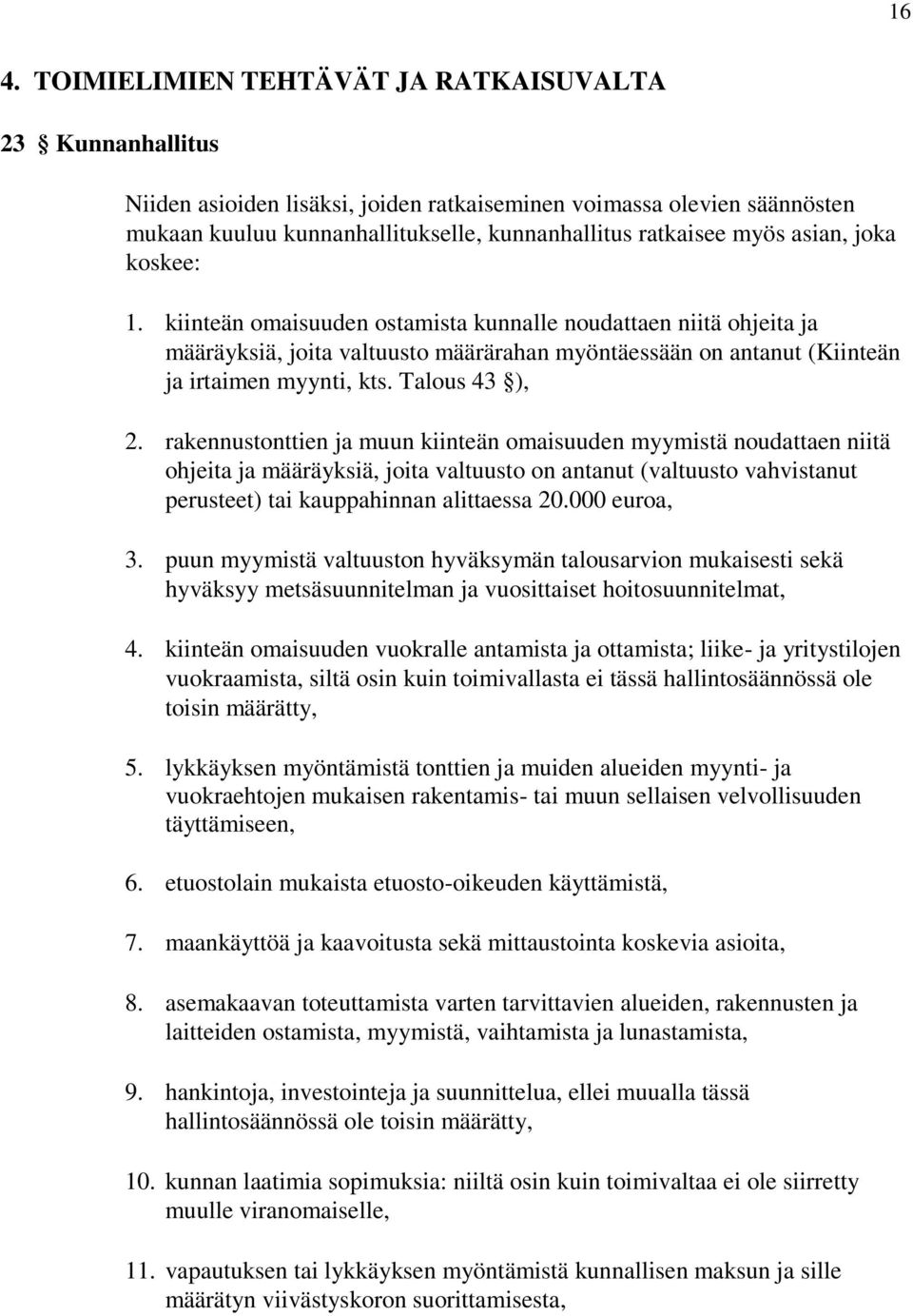 Talous 43 ), 2.