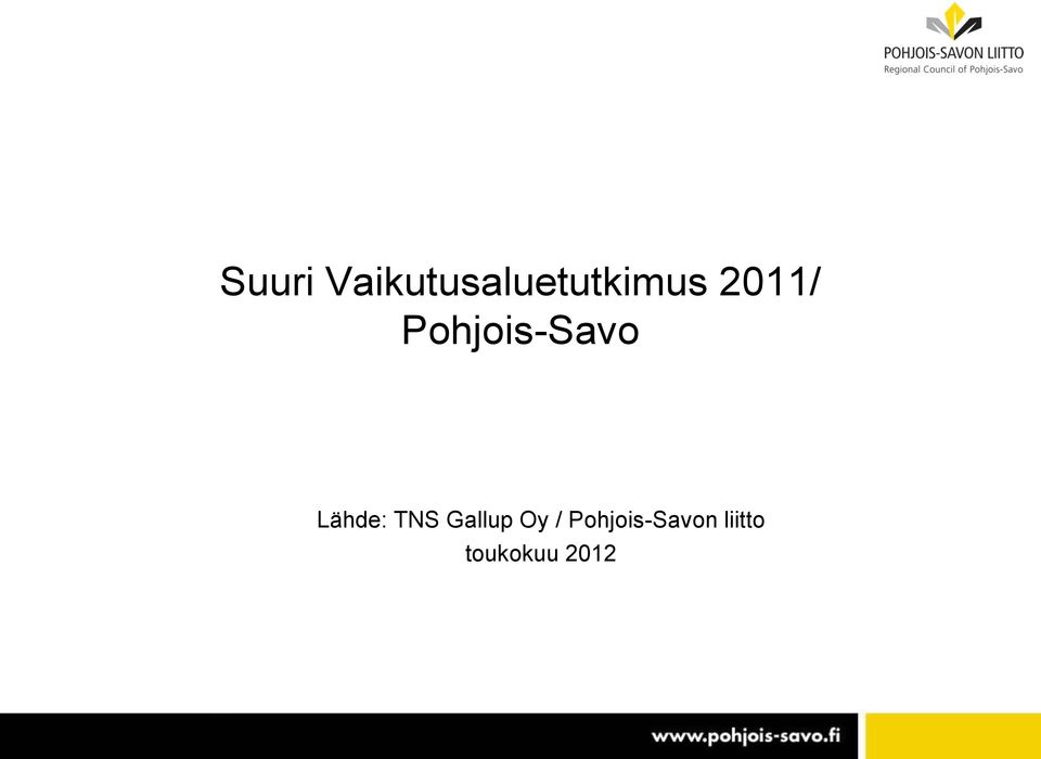 2011/ Pohjois-Savo Lähde: