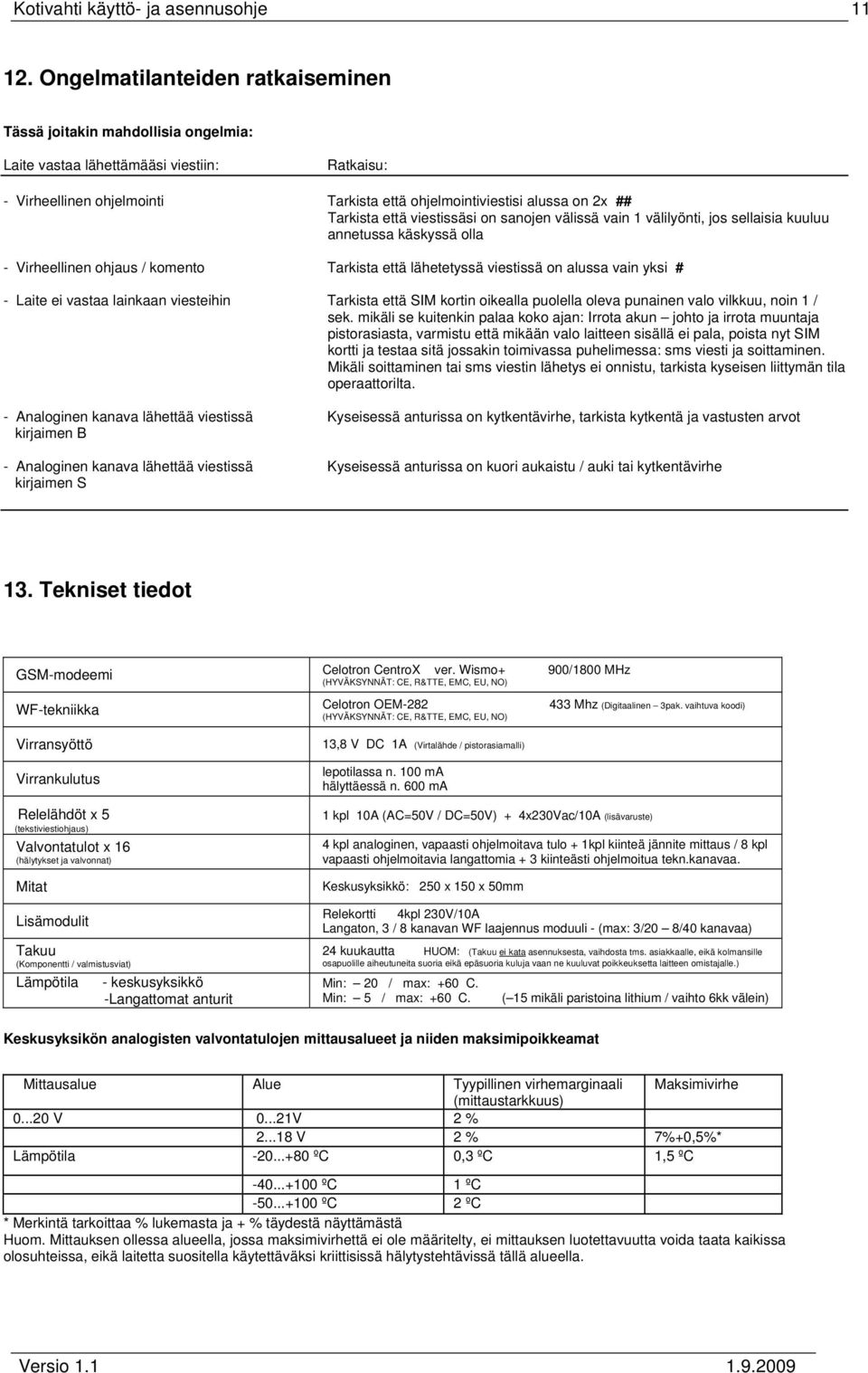 Tarkista että viestissäsi on sanojen välissä vain 1 välilyönti, jos sellaisia kuuluu annetussa käskyssä olla - Virheellinen ohjaus / komento Tarkista että lähetetyssä viestissä on alussa vain yksi #