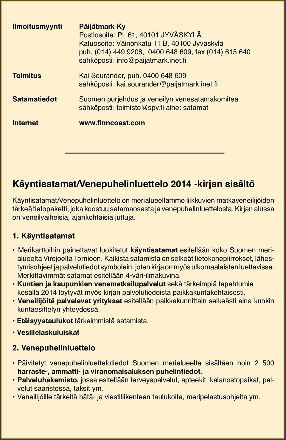 fi aihe: satamat www.finncoast.