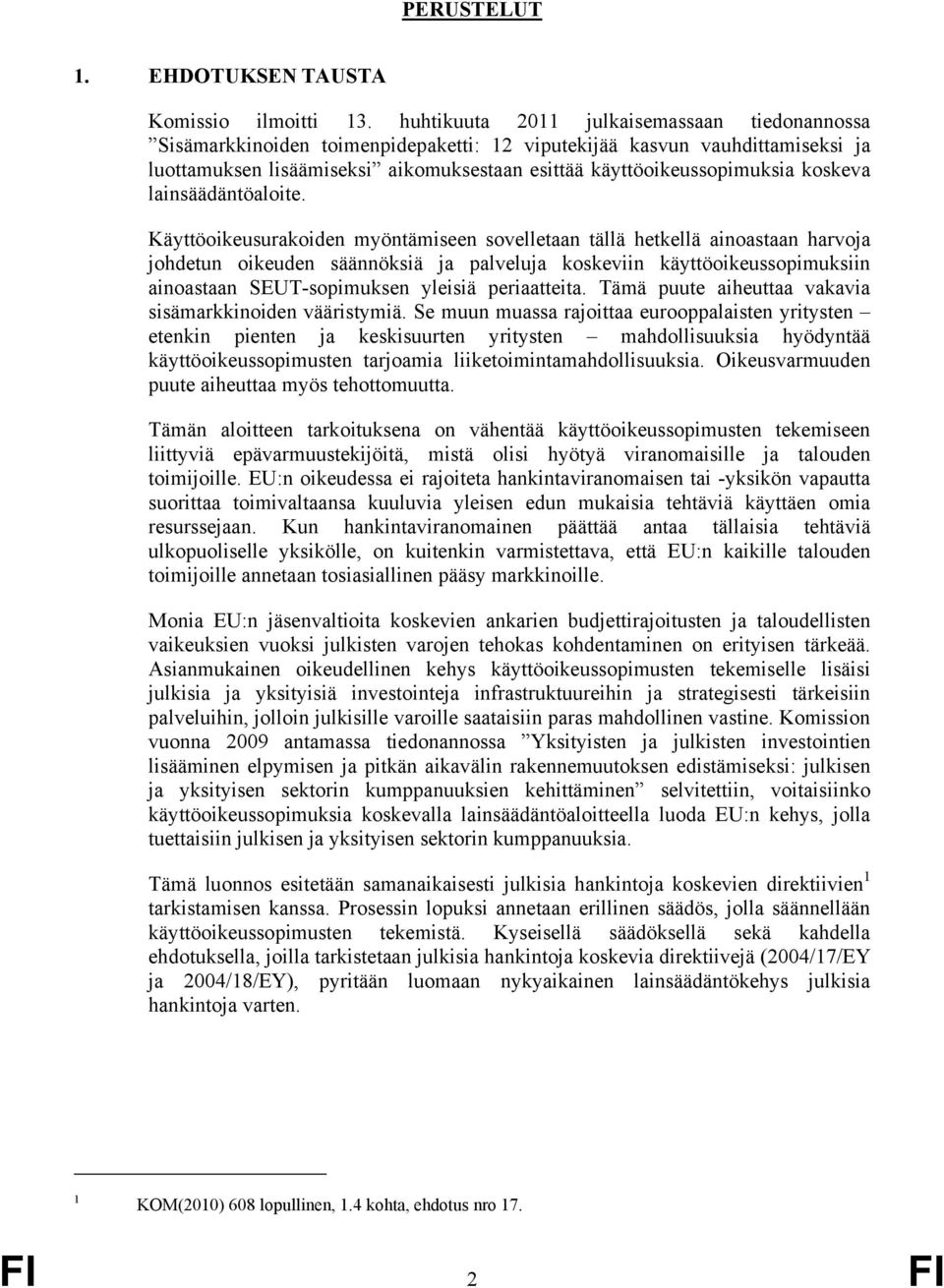 koskeva lainsäädäntöaloite.