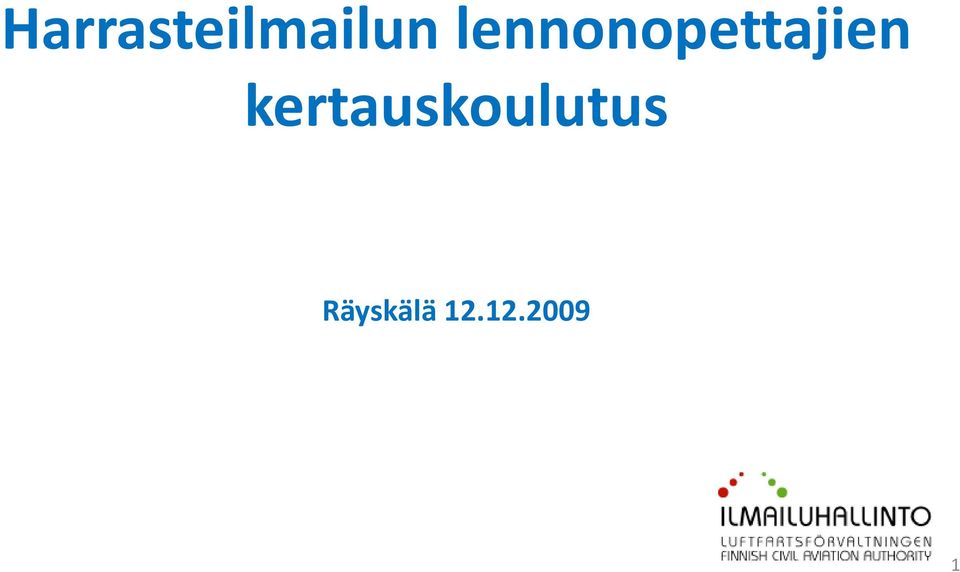kertauskoulutus