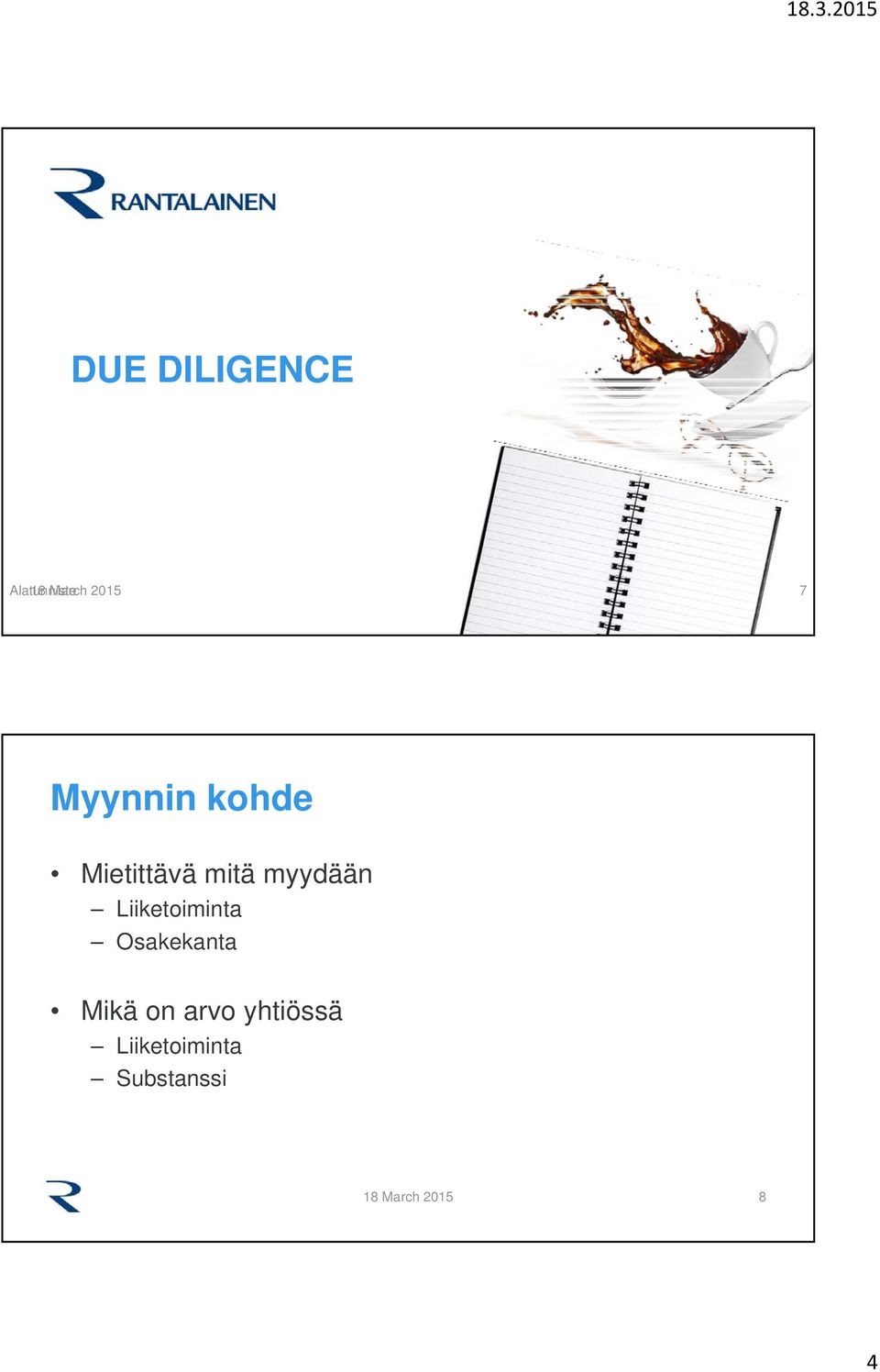Liiketoiminta Osakekanta Mikä on