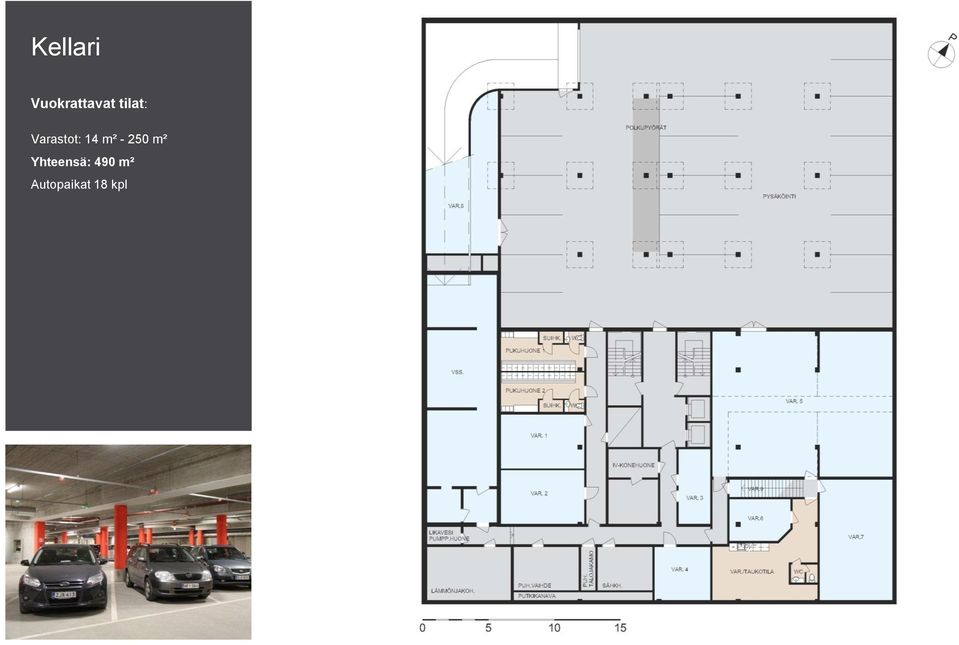 m² - 250 m² Yhteensä: