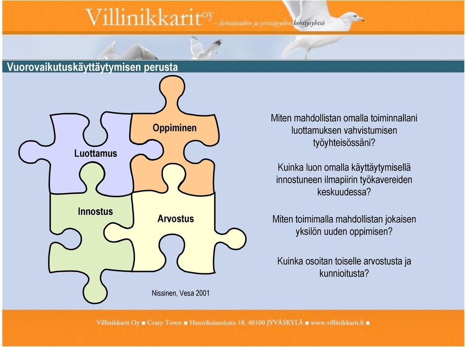 Kuinka luon omalla käyttäytymisellä innostuneen ilmapiirin työkavereiden keskuudessa?