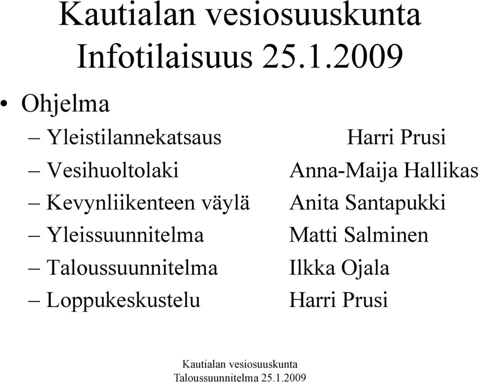 Anna-Maija Hallikas Kevynliikenteen väylä Anita