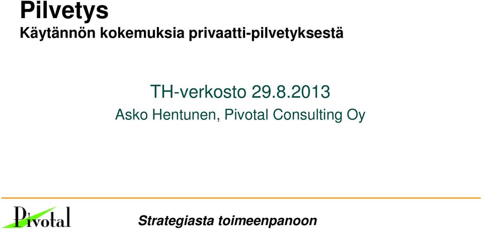 TH-verkosto 29.8.