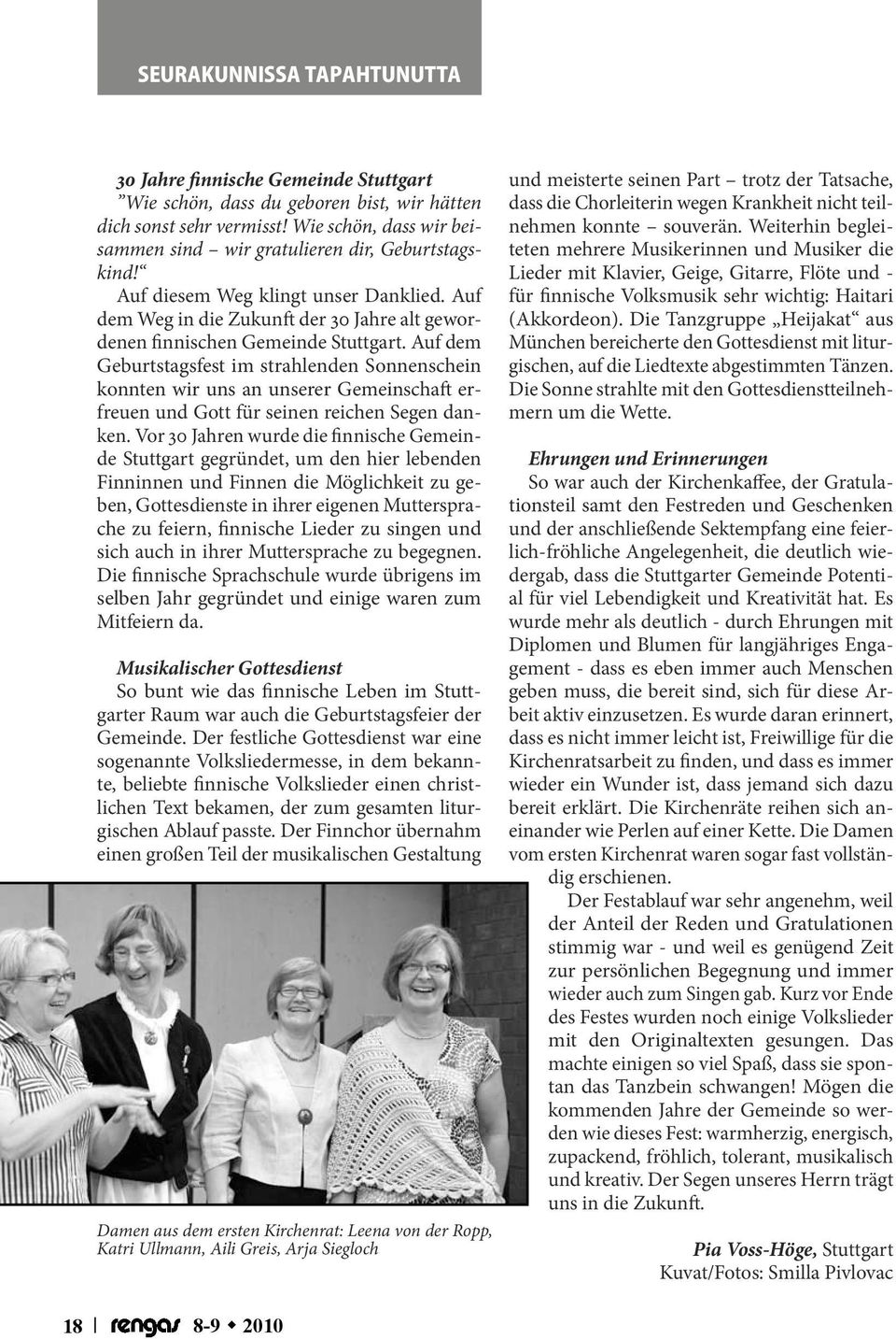 Auf dem Geburtstagsfest im strahlenden Sonnenschein konnten wir uns an unserer Gemeinschaft erfreuen und Gott für seinen reichen Segen danken.