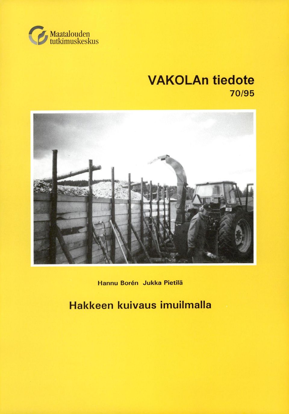 tiedote 70/95 Hannu Born