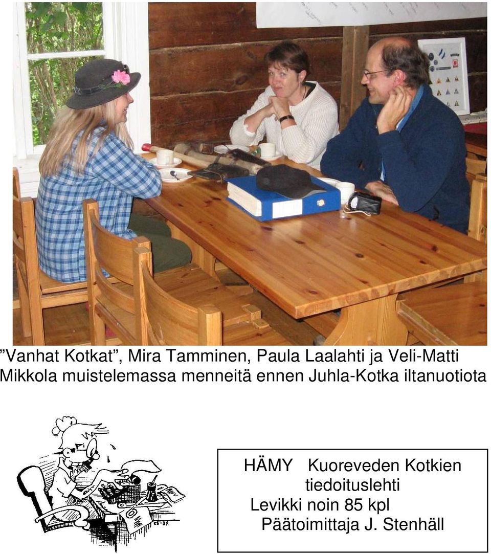 Juhla-Kotka iltanuotiota HÄMY Kuoreveden Kotkien