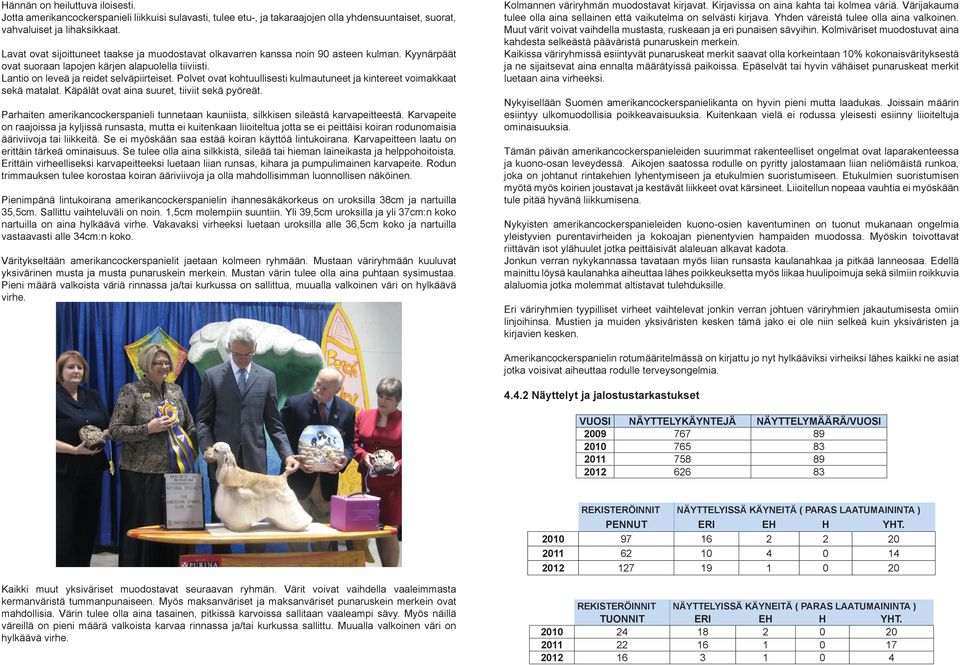 Polvet ovat kohtuullisesti kulmautuneet ja kintereet voimakkaat sekä matalat. Käpälät ovat aina suuret, tiiviit sekä pyöreät.