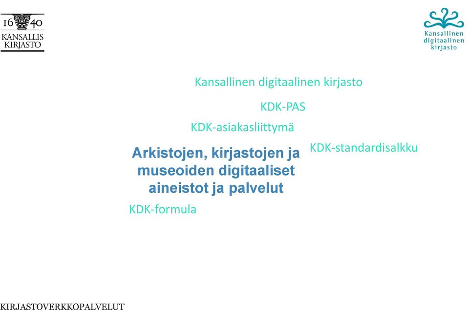 KDK-formula Kansallinen digitaalinen